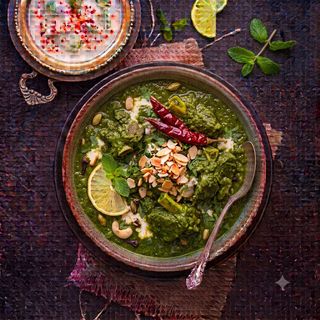 Cabrito com Palak