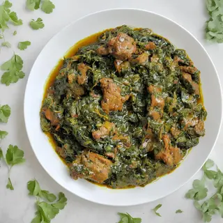 40 Palak gosht