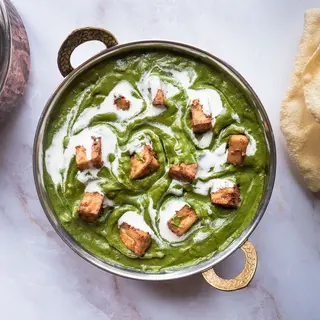 Palak tofu 