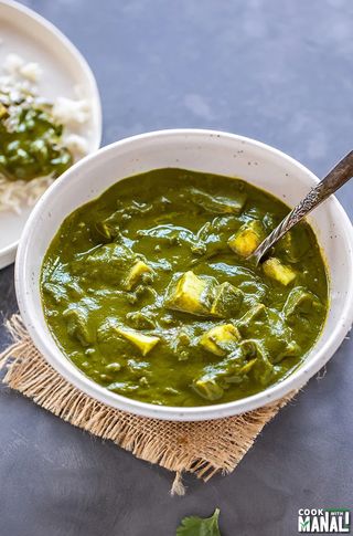 Palak paneer