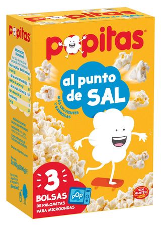 Palomitas Popitas Micro P-3u 100gr.