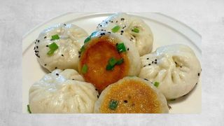 Pan-fried buns