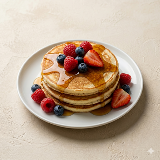 Pancakes ai frutti rossi