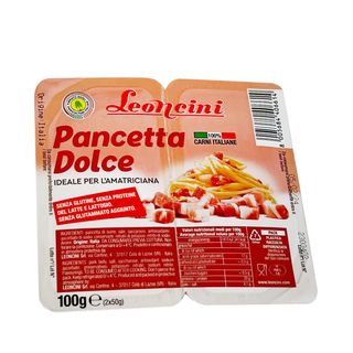 Pancetta a Cubetti Dolce 100 gr Leoncini