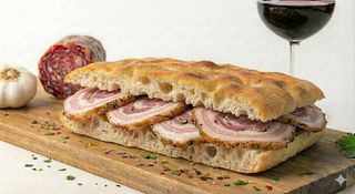 Pancetta arrotolata mezza