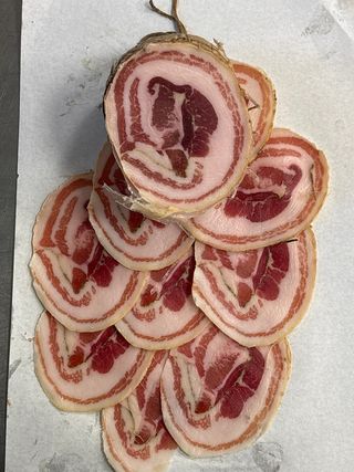 Pancetta di maiale trancio da 500 g