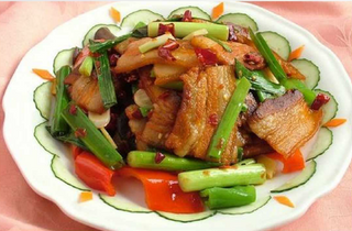 61回锅肉Pancetta saltata in doppia cottura