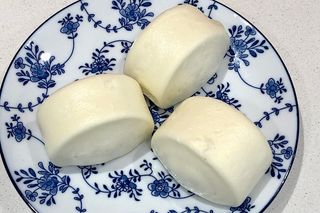 Pane bianco al vapore 3 pezzi