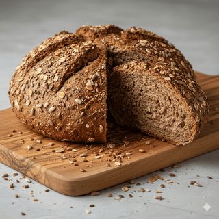 Pane multi fibra integrale ai cereali