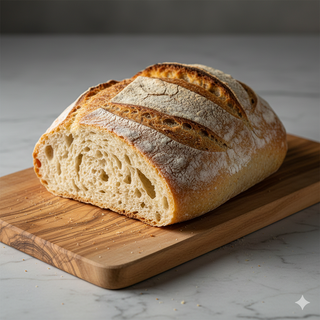 Pane casareccio semolato 500 g lievito madre