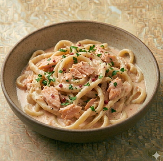Pennette al salmone