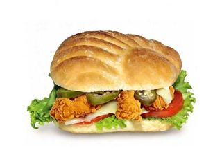 Mega chicken fried parmigiano singolo