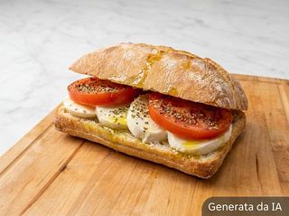 Panino caprese