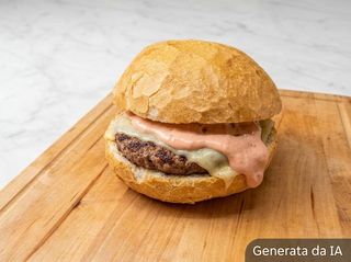Panino cheeseburger
