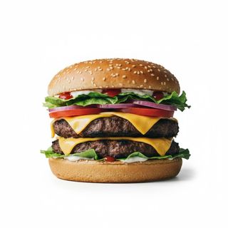 Panino doppio hamburger