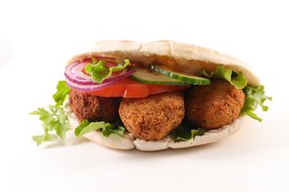 Piadina falafel