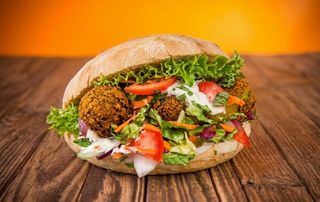Panino falafel
