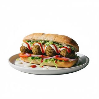 Panino falafel