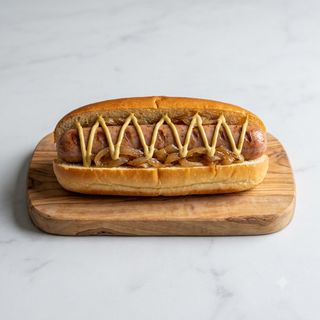 Panino hot dog americano