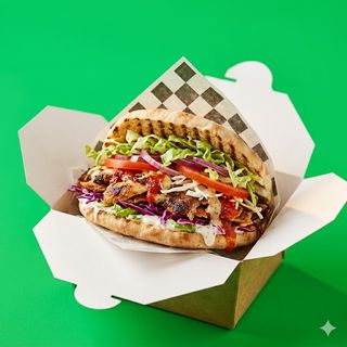 Panino kebab medio