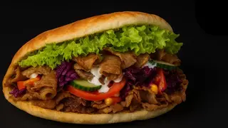 Panino kebab singolo