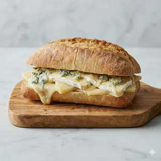 Zola, brie e fontina