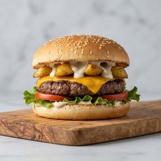 Panino cheeseburger