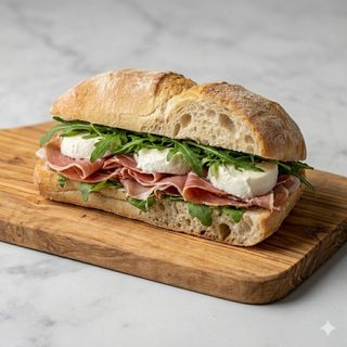 Panino con crudo