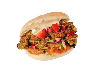 Panino con falafel vege