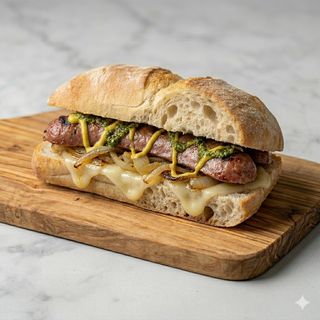 Panino con salamella