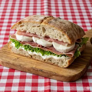 Panino con il crudo