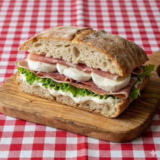 Panino con il crudo
