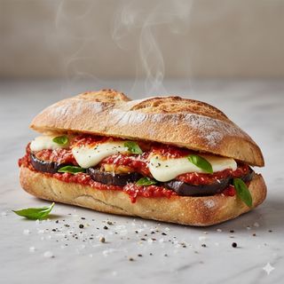 Panino con parmigiana