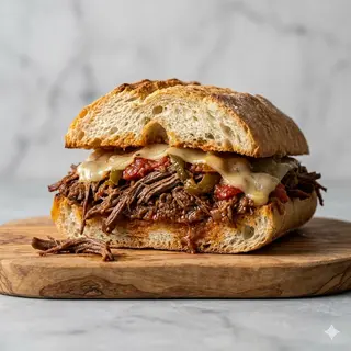 Panino con ropa vieja 