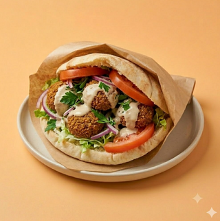 Panino falafel