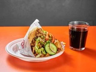 Menù panino falafel