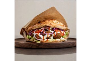 Panino falafel