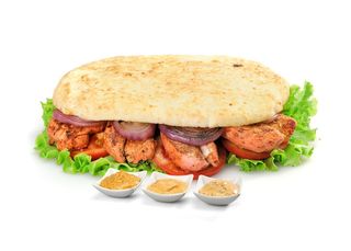 Panino naan grill tikka  singolo