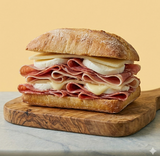 Panino salumi e formaggio