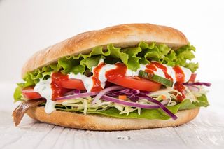 Panino solo verdure maxi