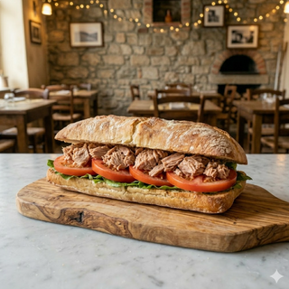Panino tonno e pomodoro