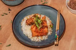 Panko losos prženo