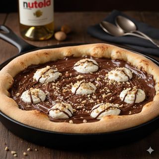Panpizza Nutella mascarpone