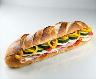 Panuozzo vegetariano