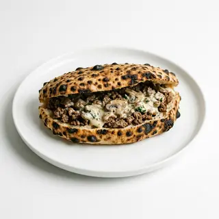 Panuozzo Viande Hachée À La Crème Champignon