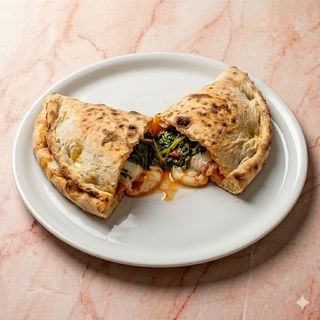 Panzerotto al forno con rape
