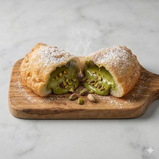 Panzerotto al pistacchio