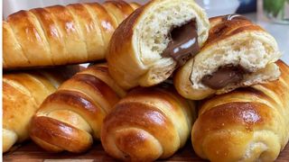 Pão Brioche com Nutella