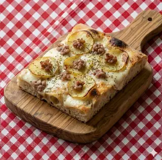 Papate e salsiccia - trancio