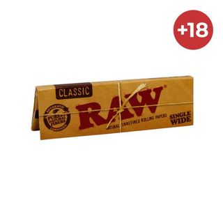Papeles Raw Classic Black 70mm 50 uds